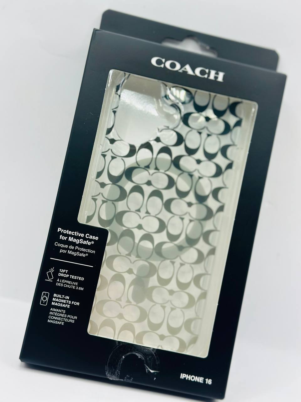 Coach iPhone 16 cover