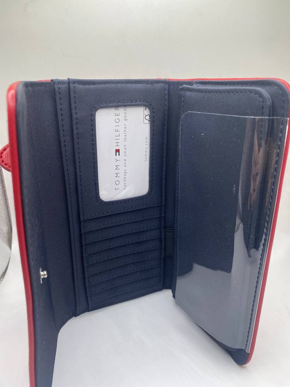 Tommy Hilfiger red wallet