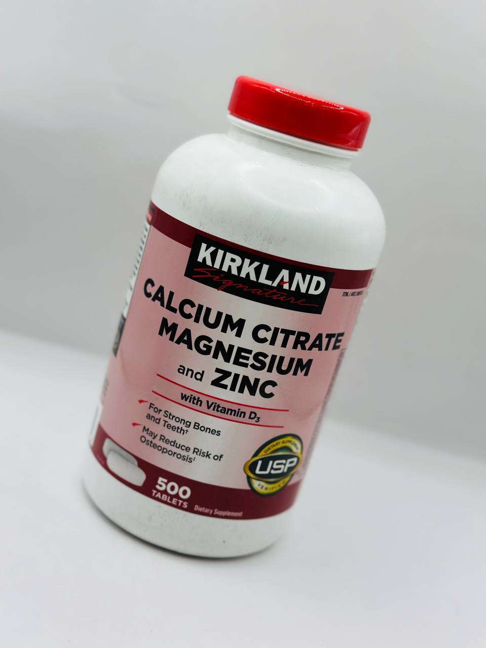 Kirkland calisum citrate magnesium & zinc