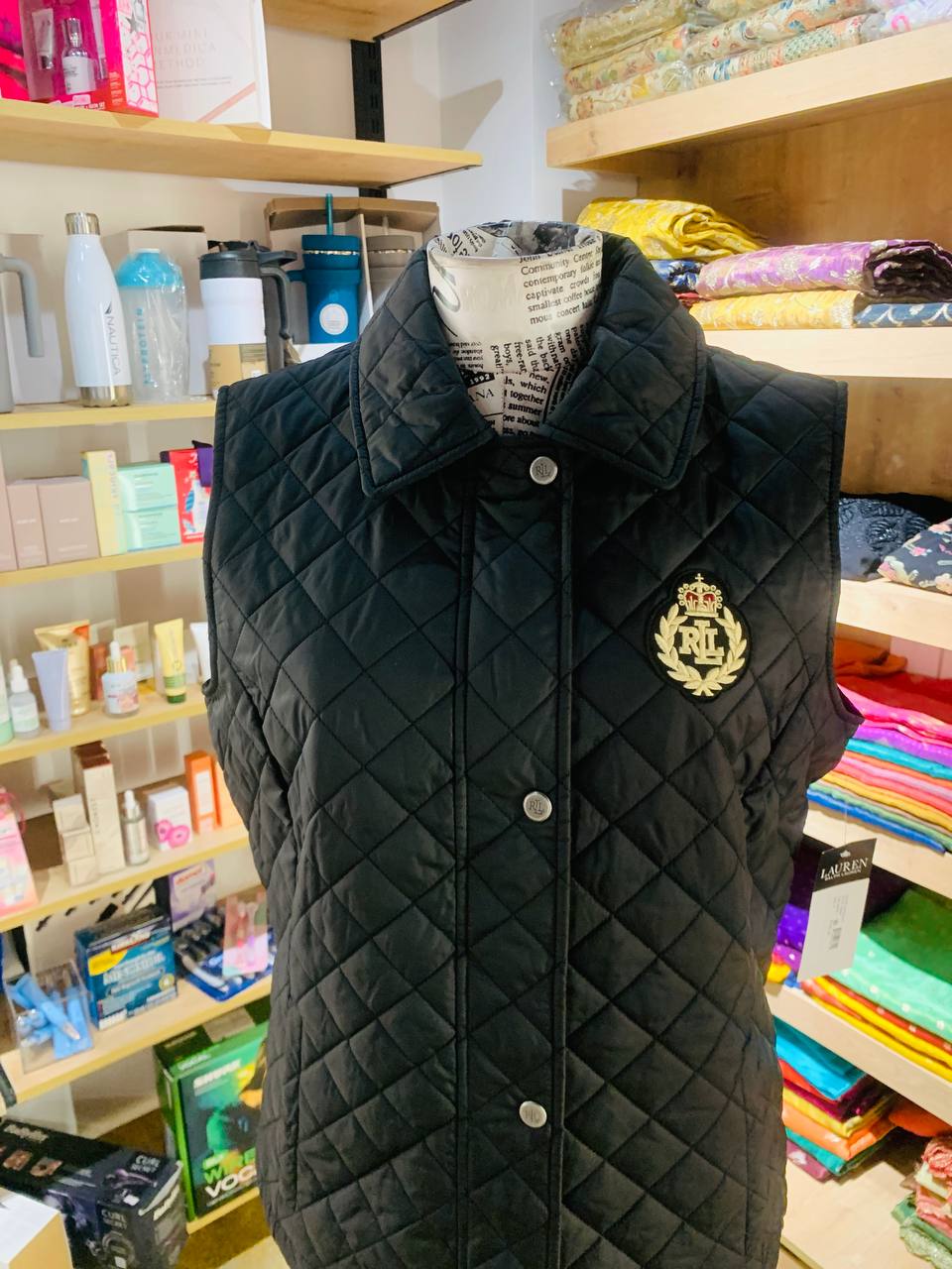 Ralph Lauren black vest