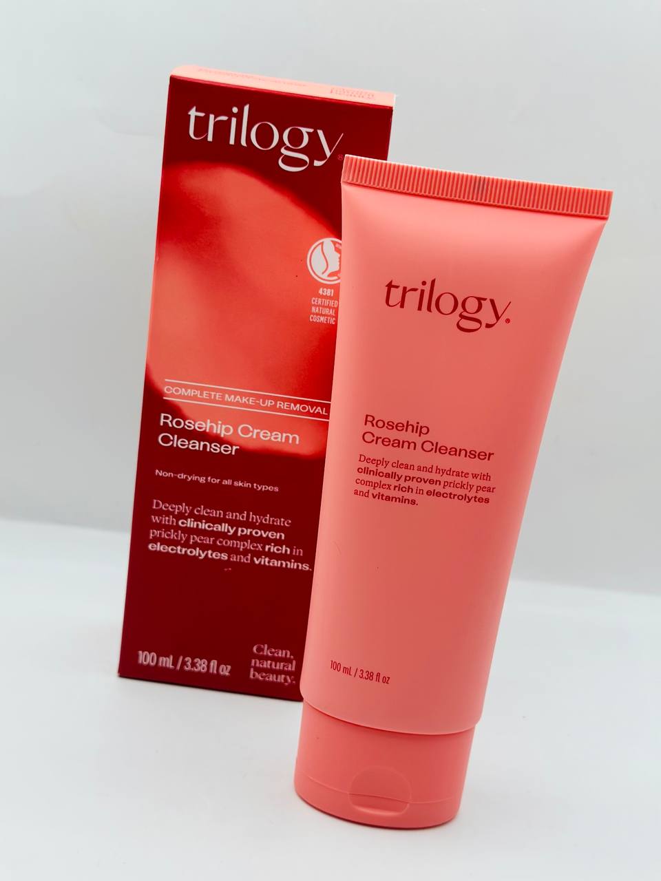 Trilogy cream cleanser