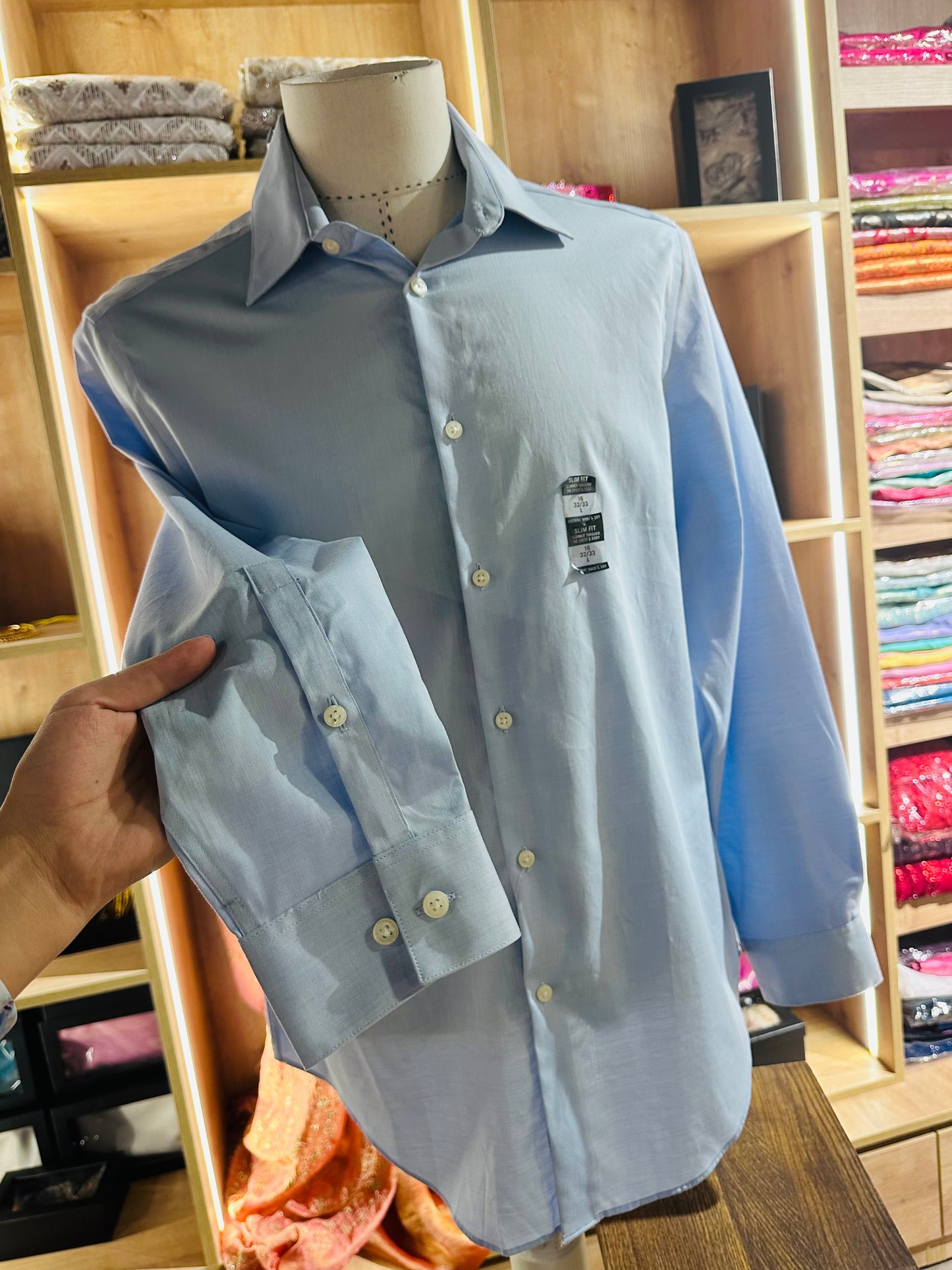 Calvin Klein blouse size (32/33) (large) slim fit