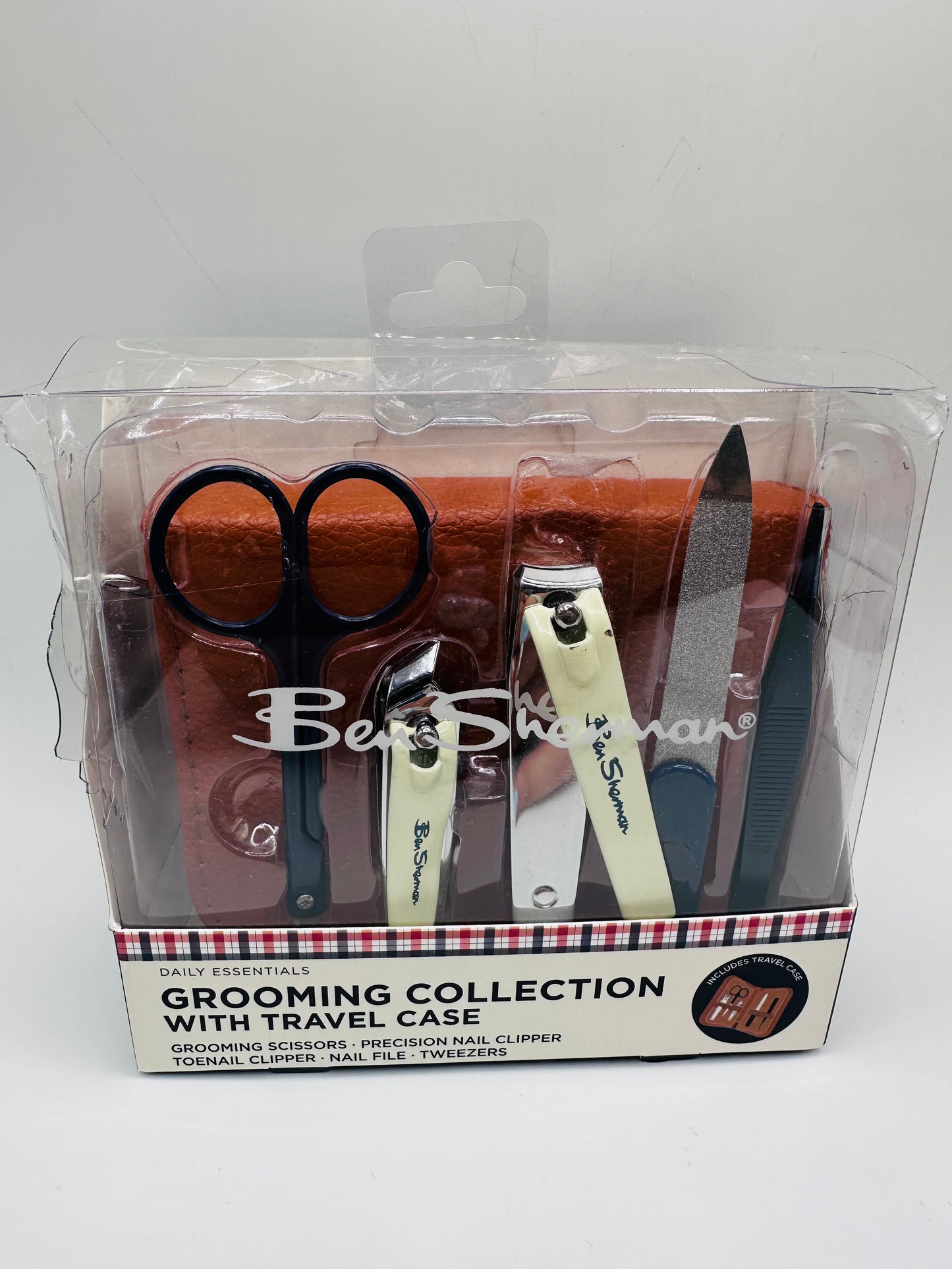 Ben Sherman Daily Essentials Grooming Collection with Travel Case