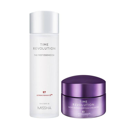 Missha Time Revolution 5X Essential Care Set