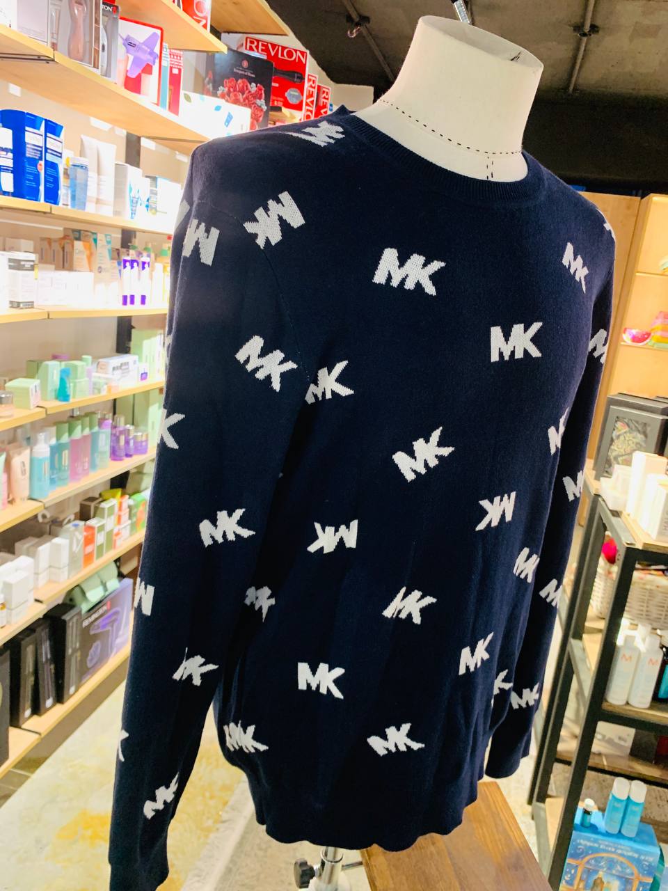 Michael kors print sweater
