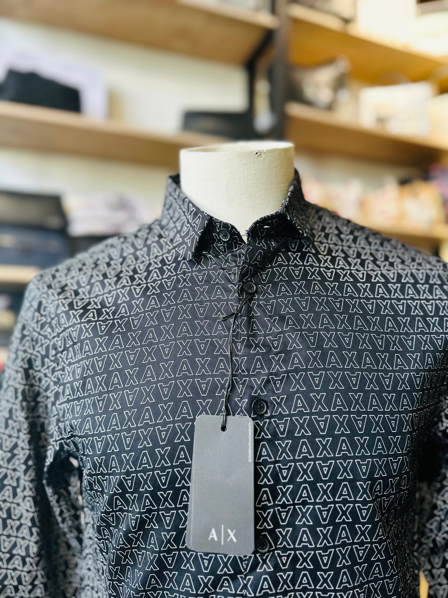 Armani exchange shirt size small