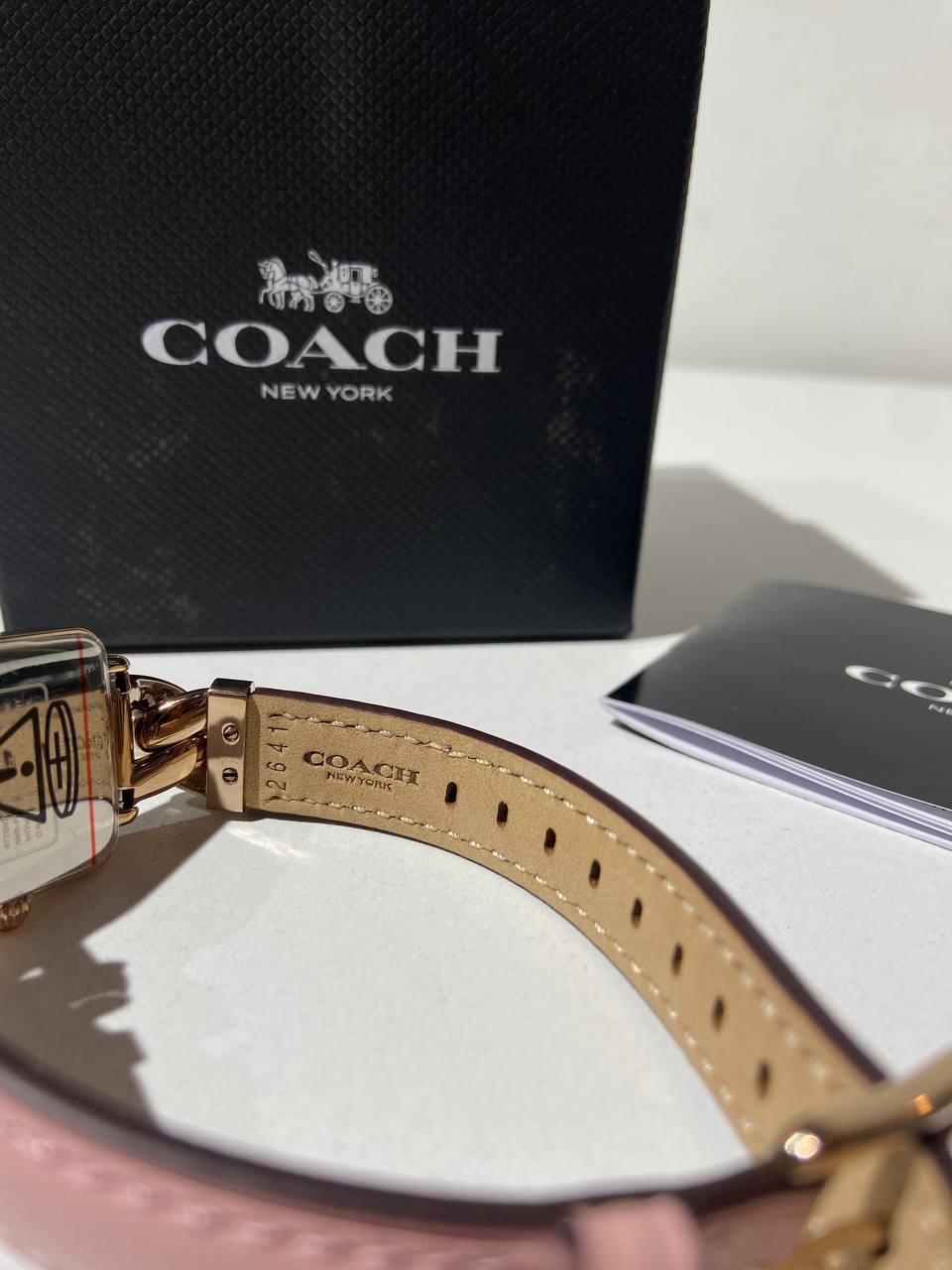 Coach watch