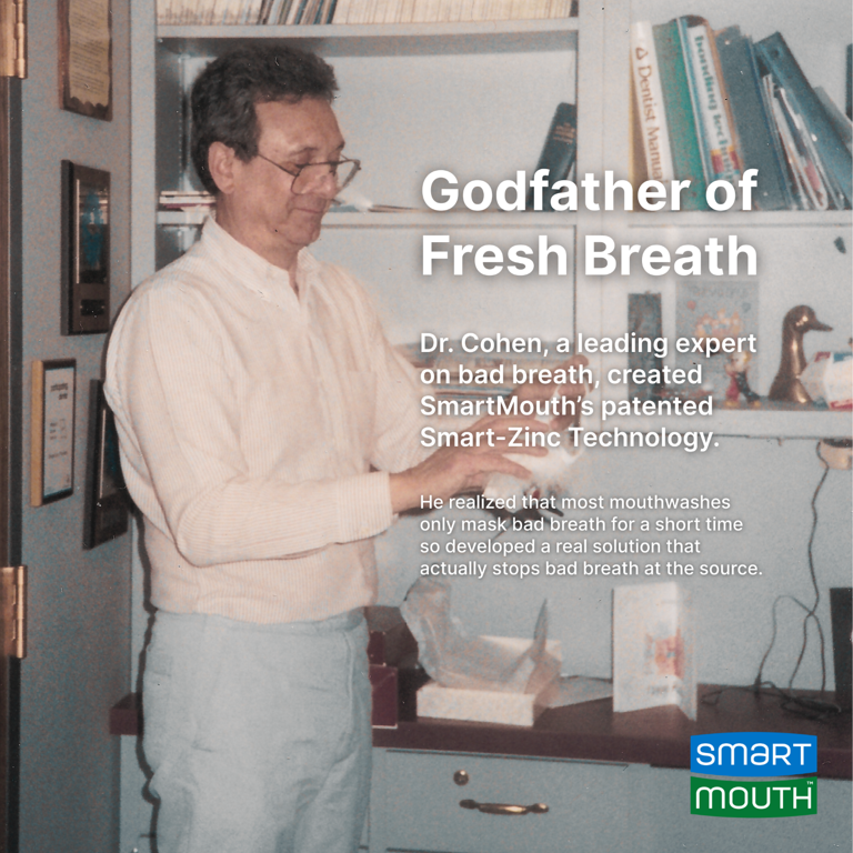 SmartMouth The Original Activated Dual-Solution Breath Rinse Mouthwash