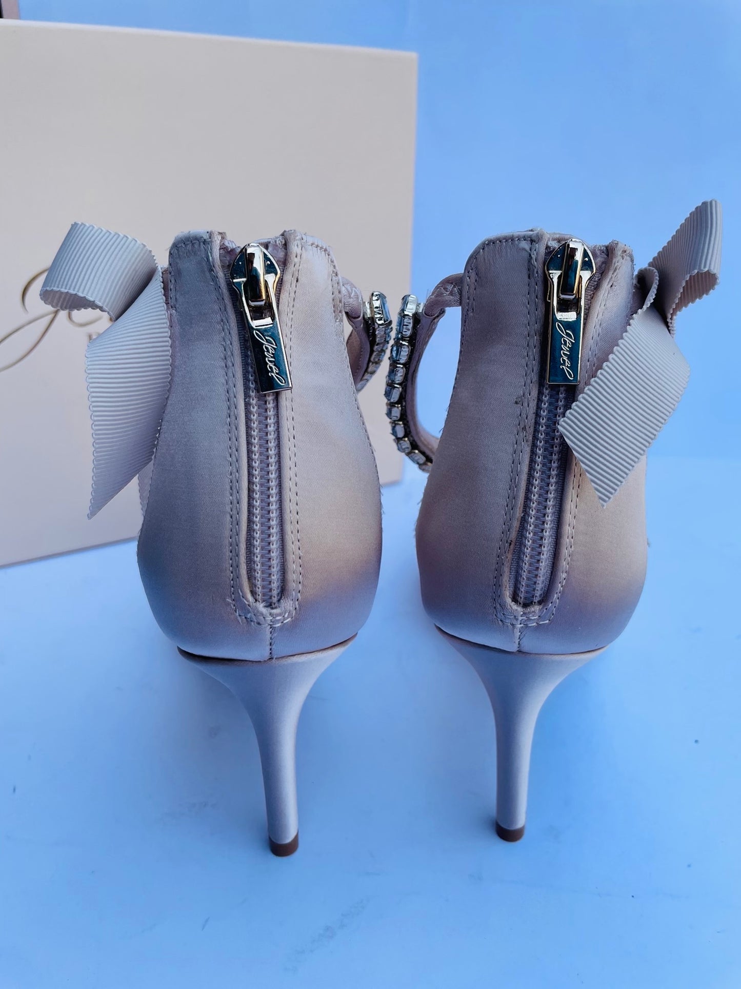 Jewel heels shoes
