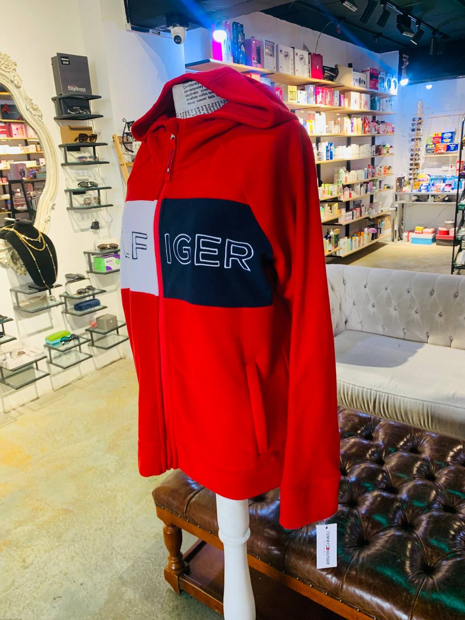 Tommy Hilfiger fleece zip hoodie