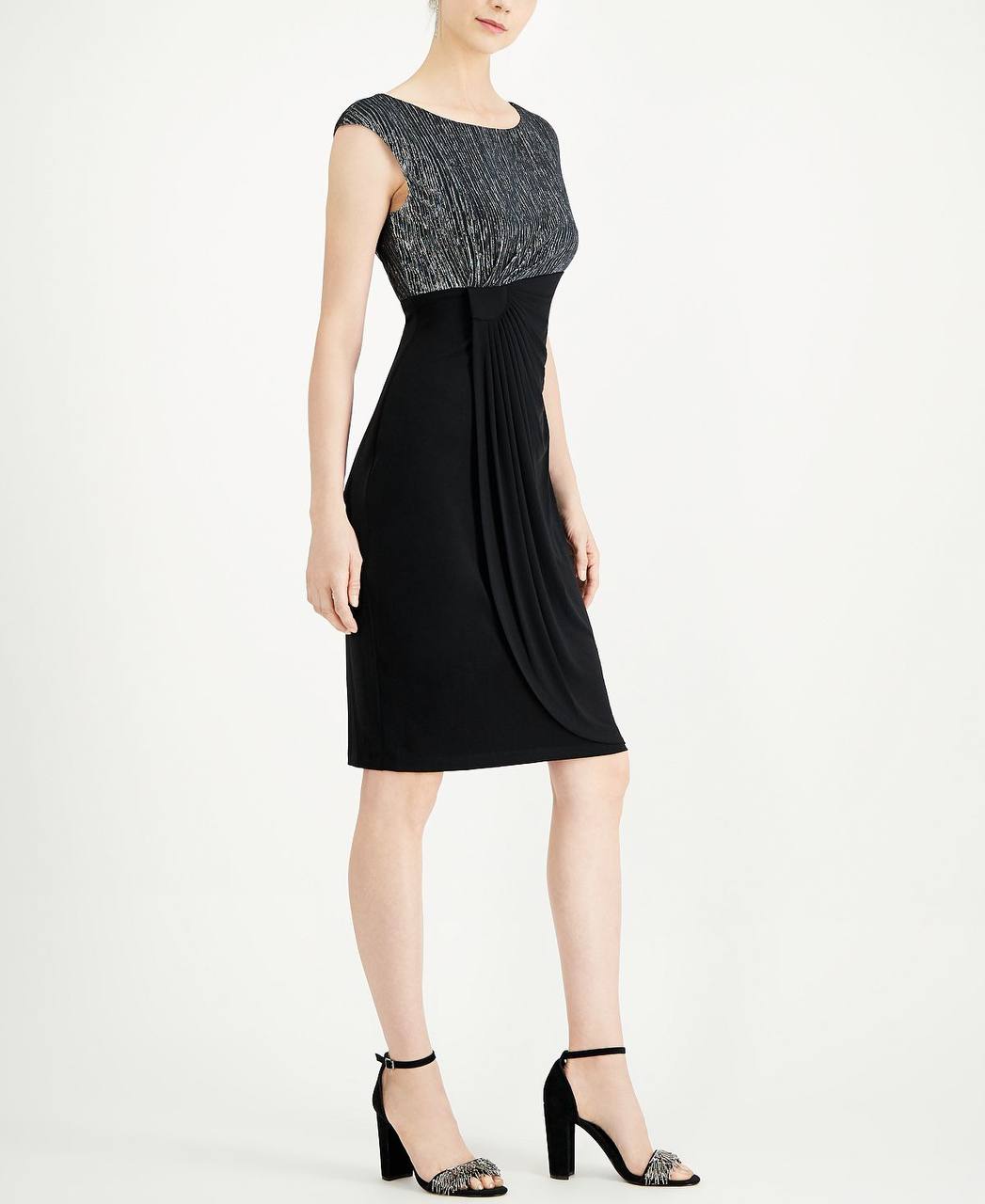 Connected apparel dress