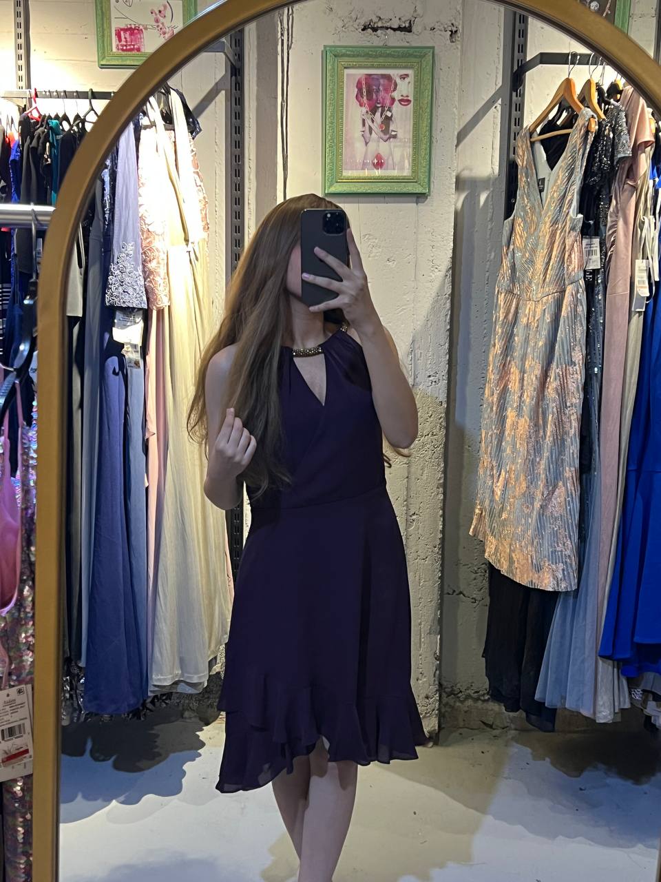 Connected apparel dress