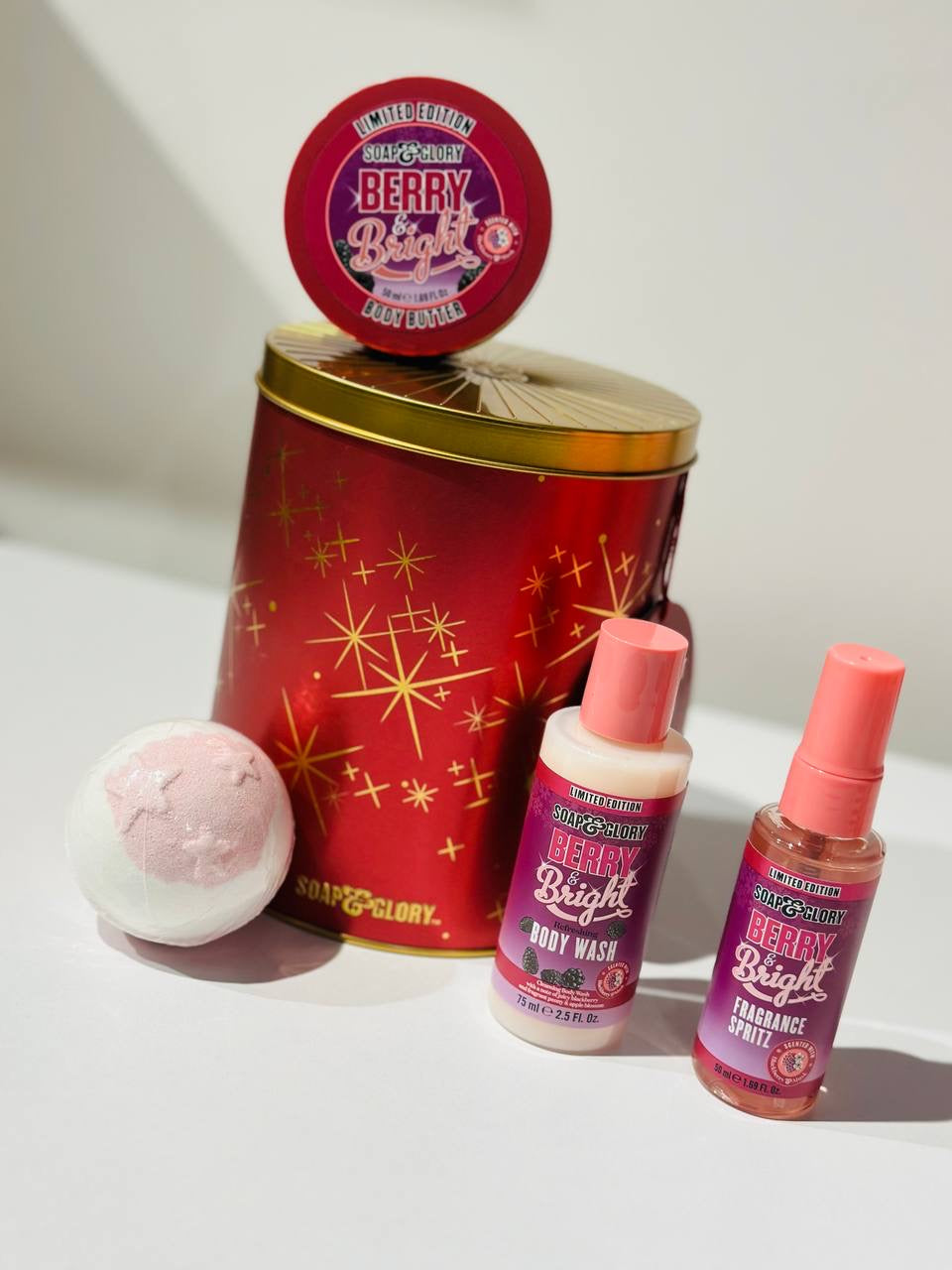 Soap & Glory Be Berry & Bright gift set