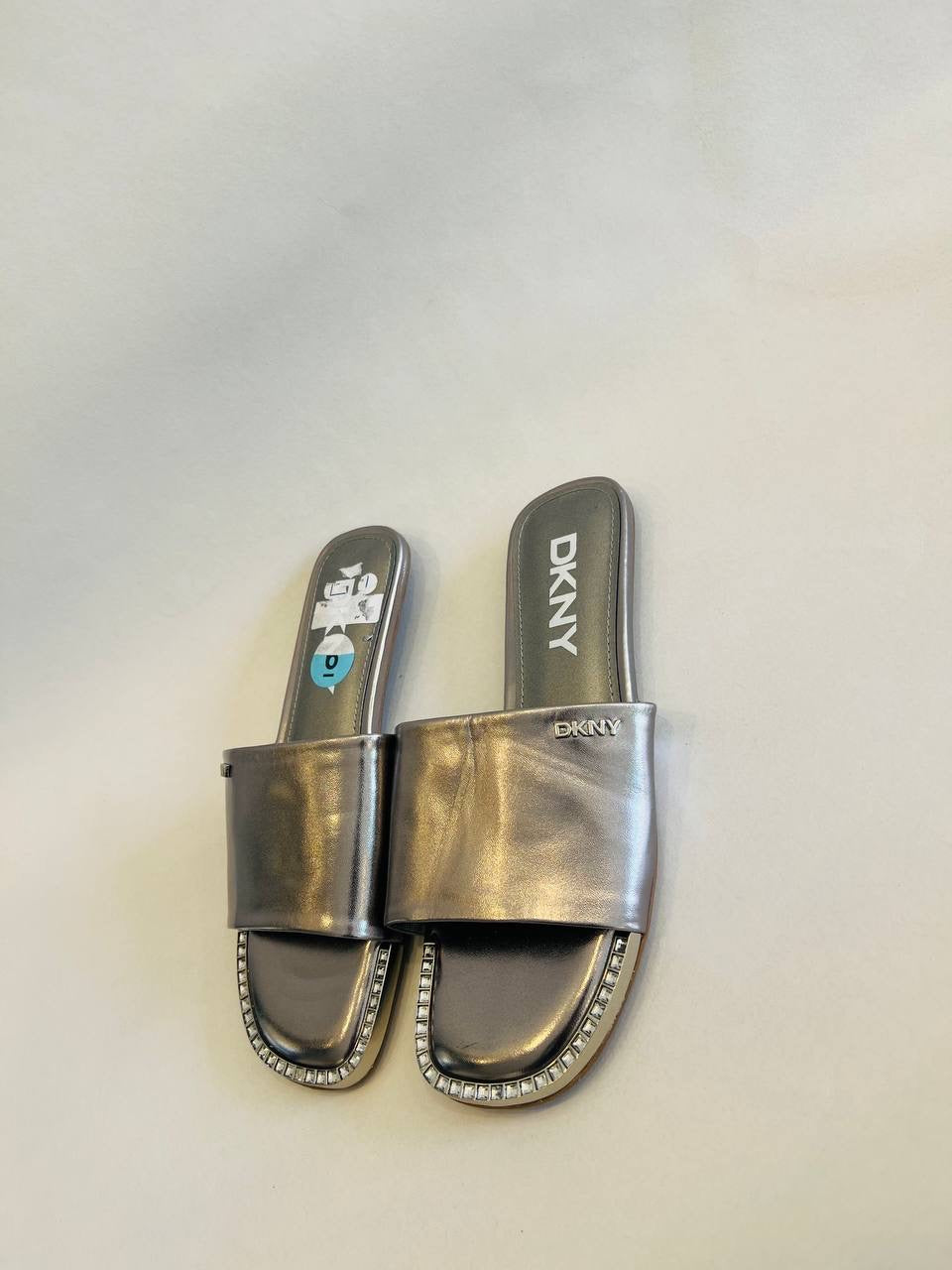Dkny sandal silver size 36.5