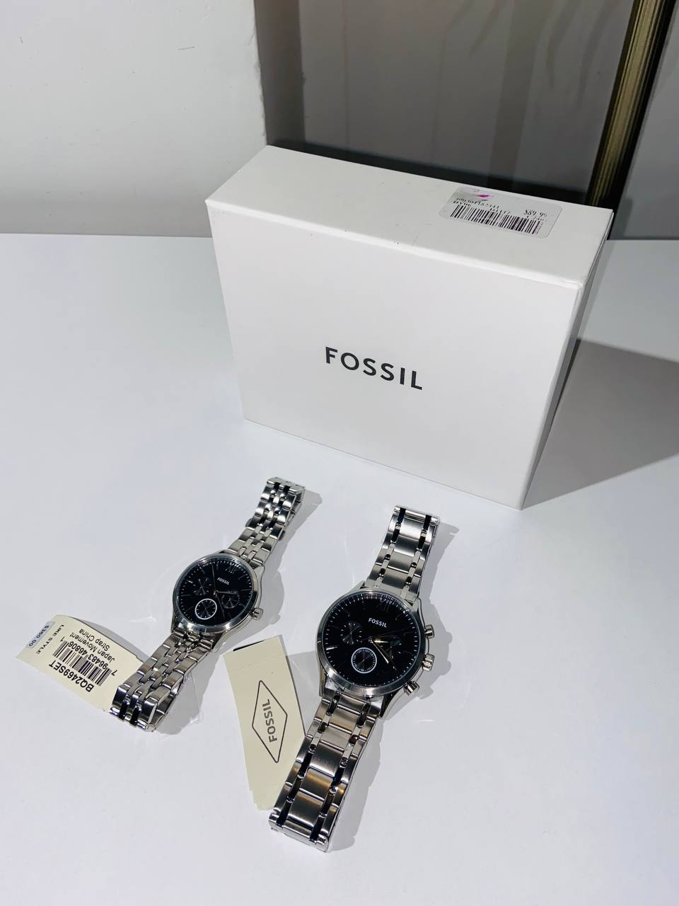 Fossil couple watch