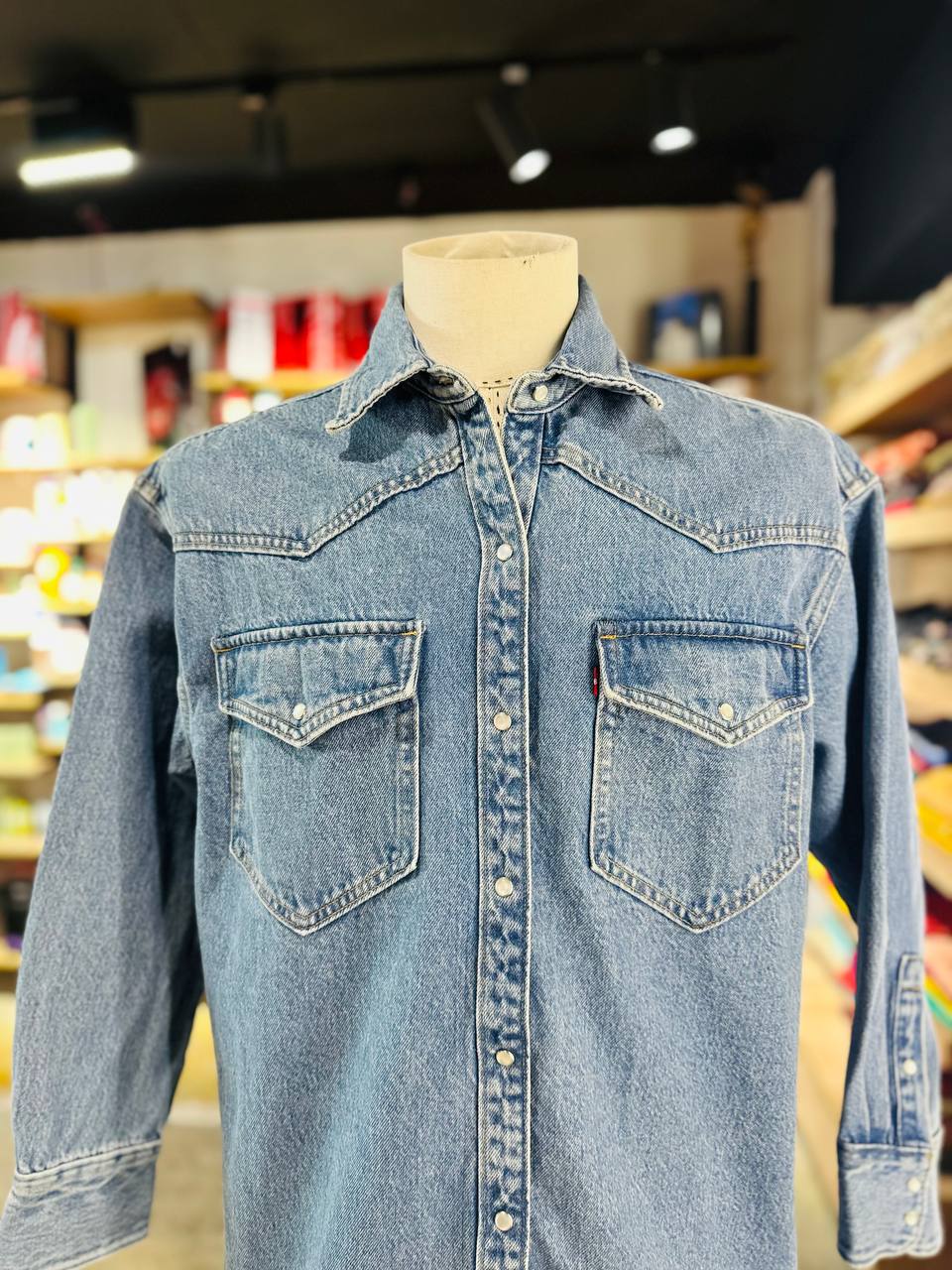 Levi’s denim blouse
