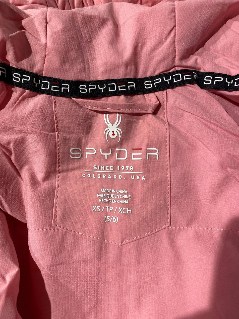 Spyder kids coat size xs (5/6)