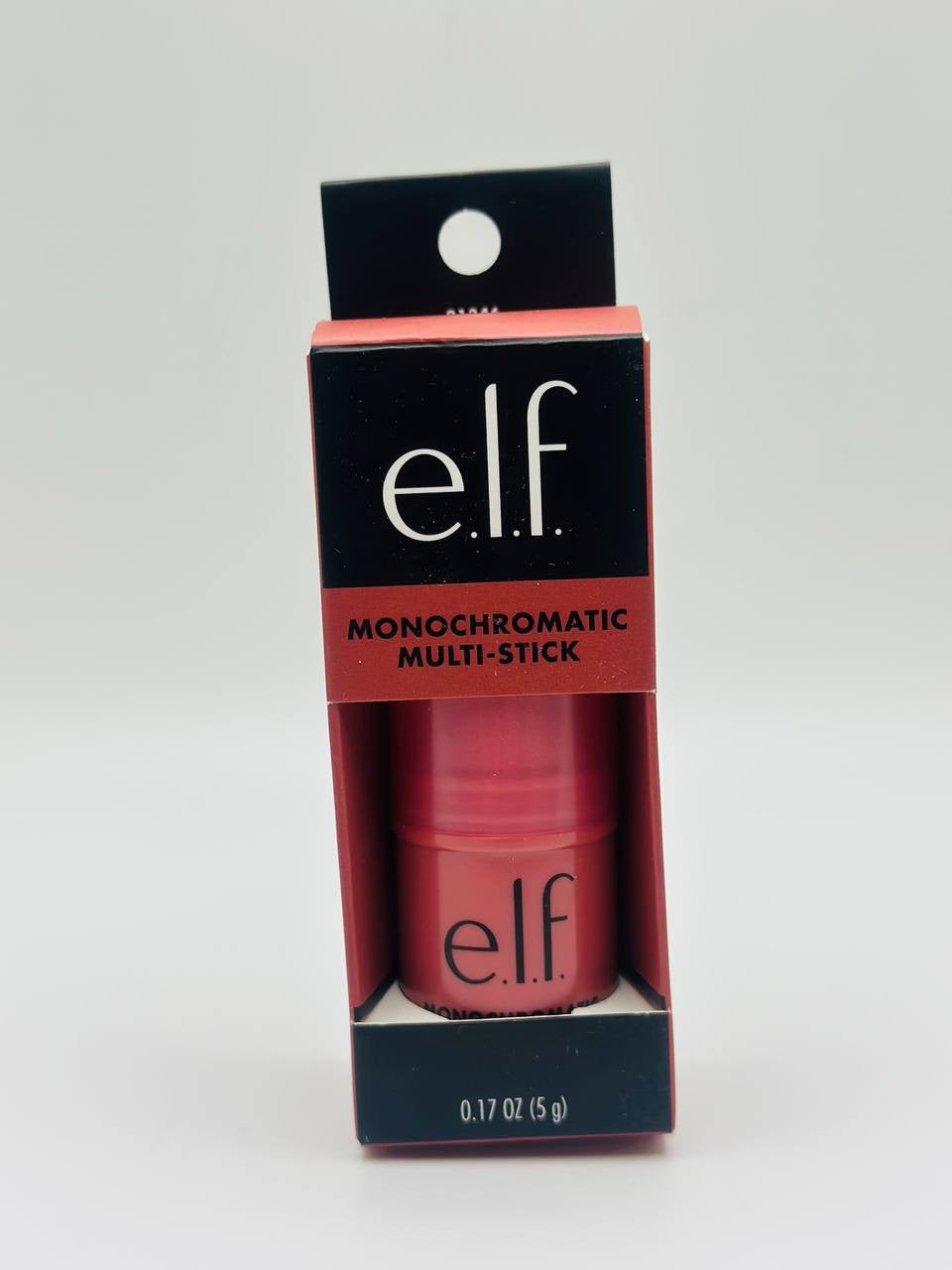 e.l.f. Monochromatic Multi-Stick in a reddish shade Dazzling peony