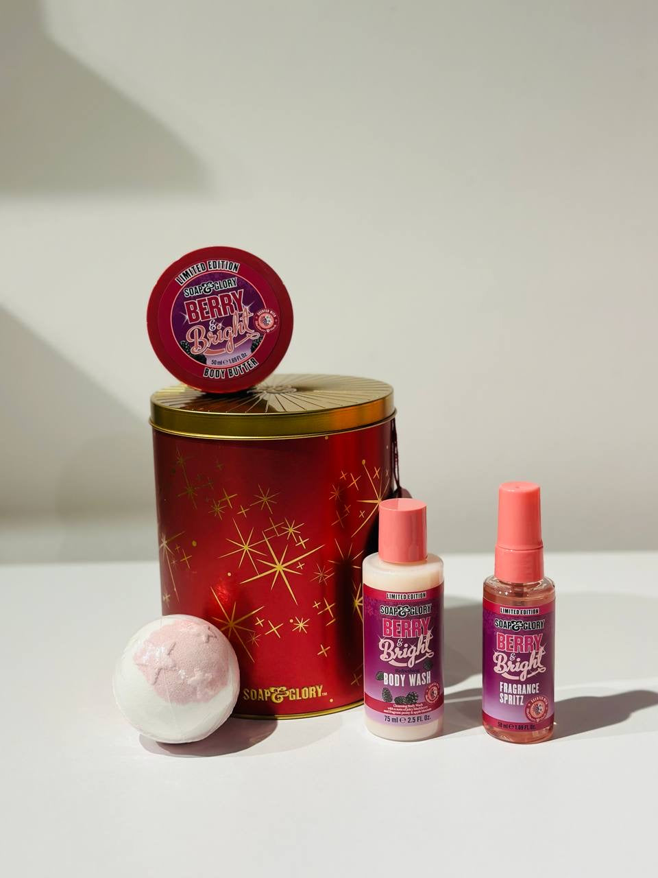 Soap & Glory Be Berry & Bright gift set