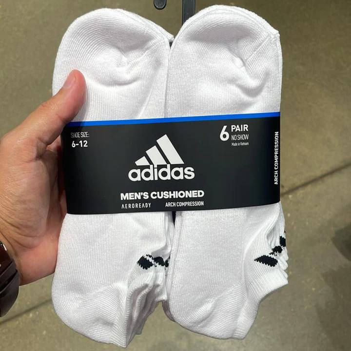 Adidas 6 pairs socks set size 6-12