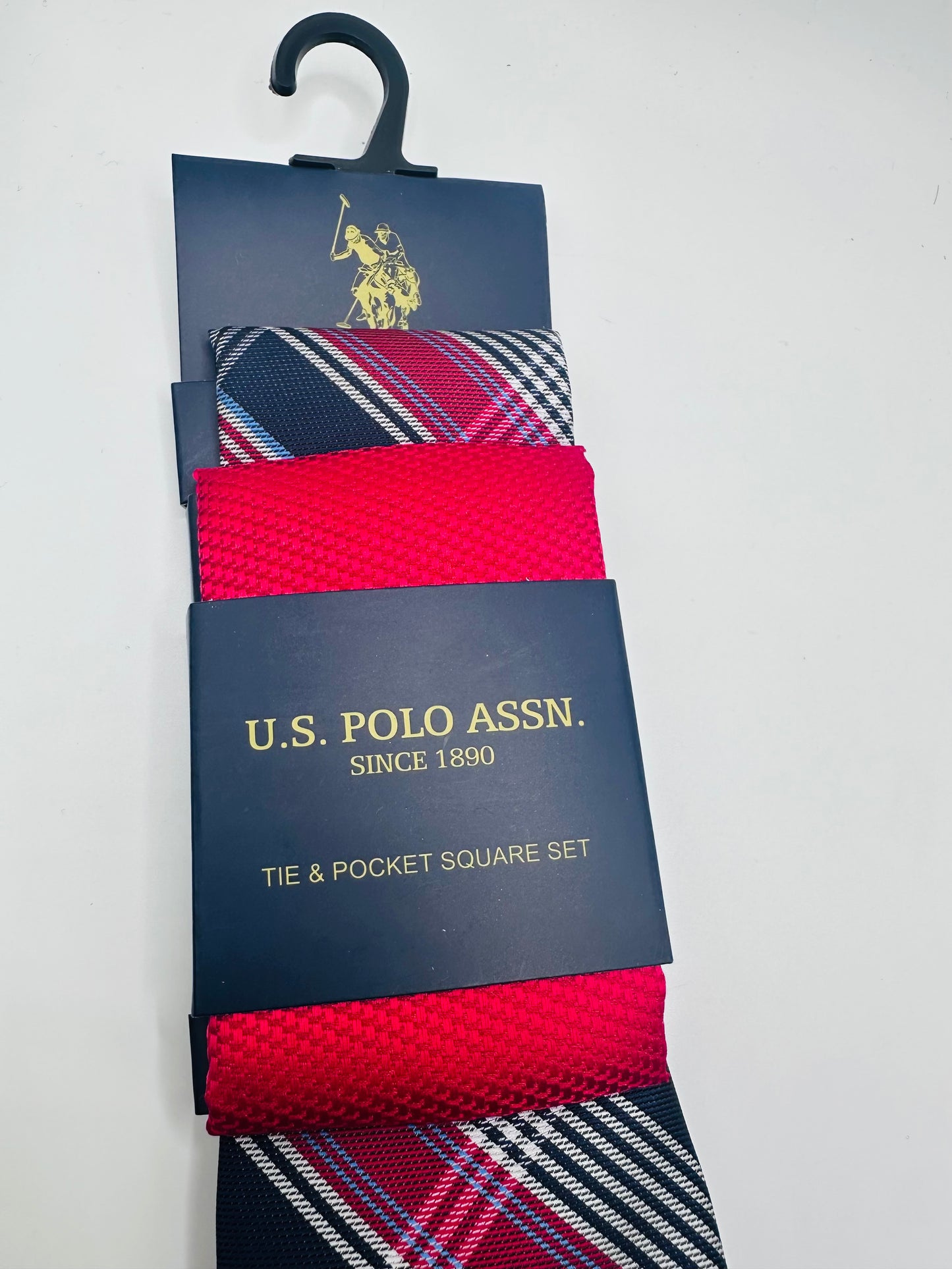 U.s polo assn tie & pocket set