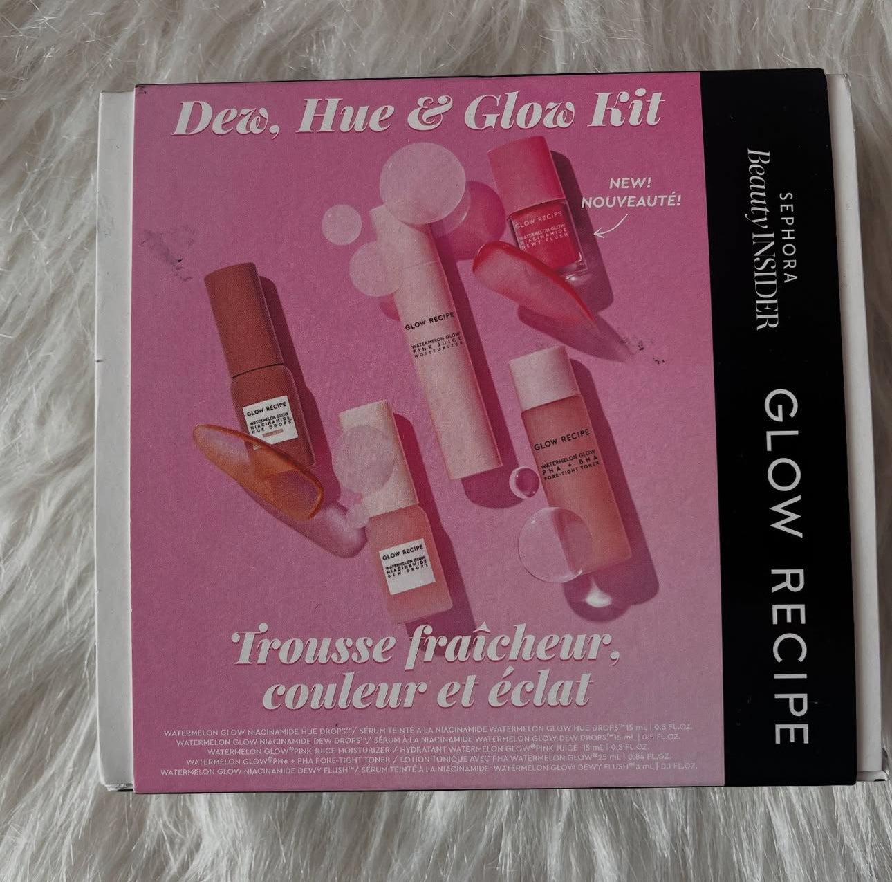 Glow recipe set