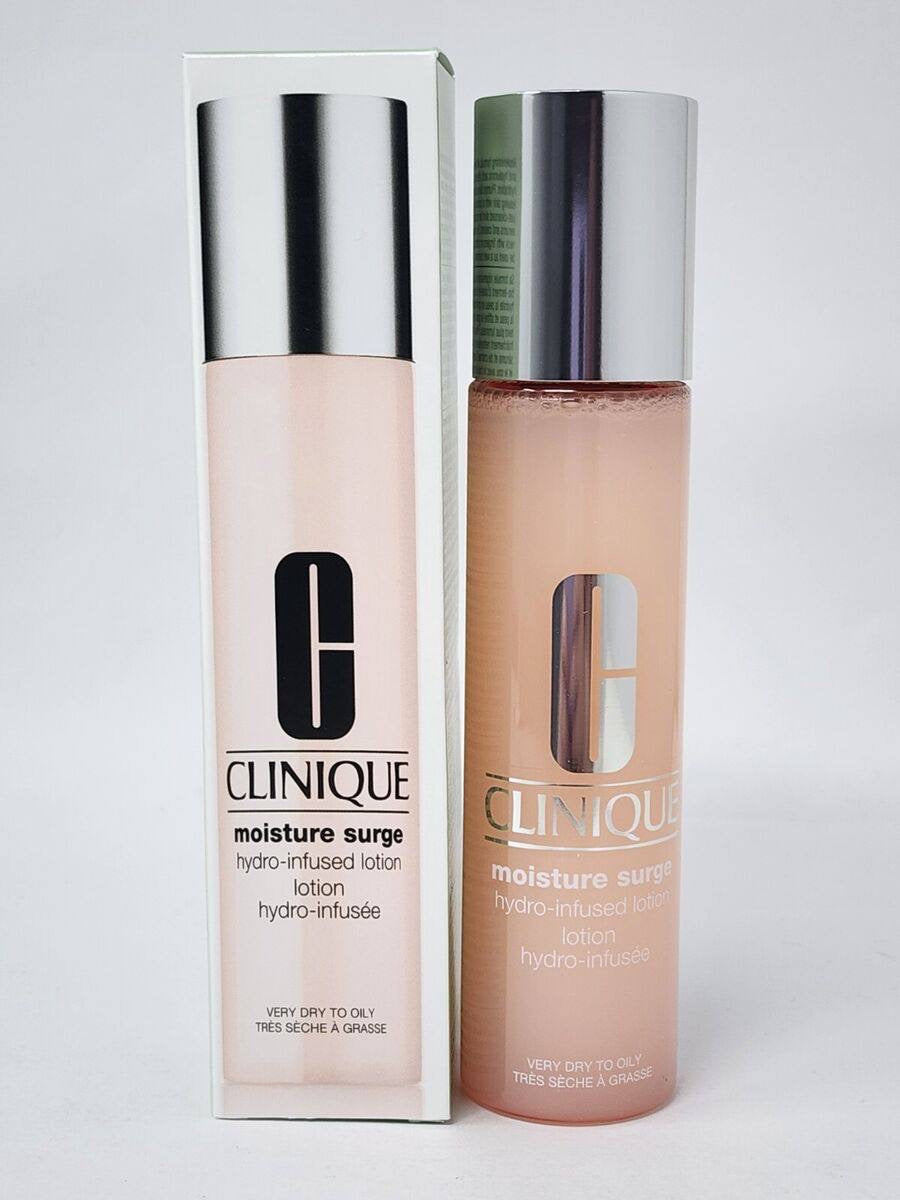 Clinique moisture surge lotion very dry to oily
