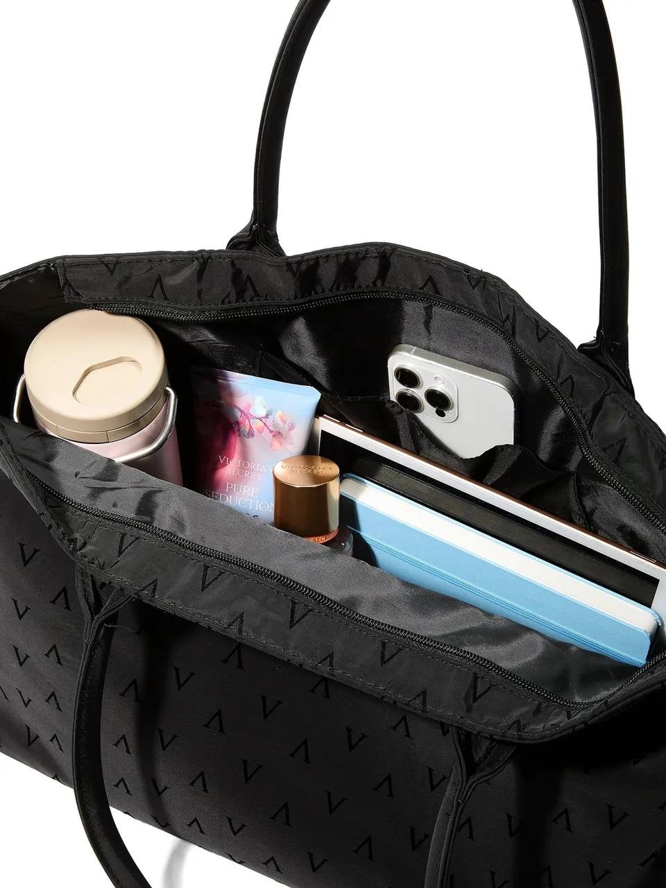 Victoria secret tote bag black