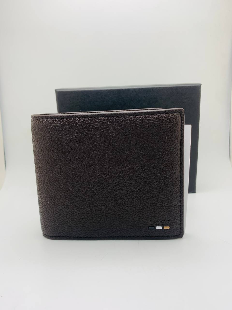Boss brown wallet