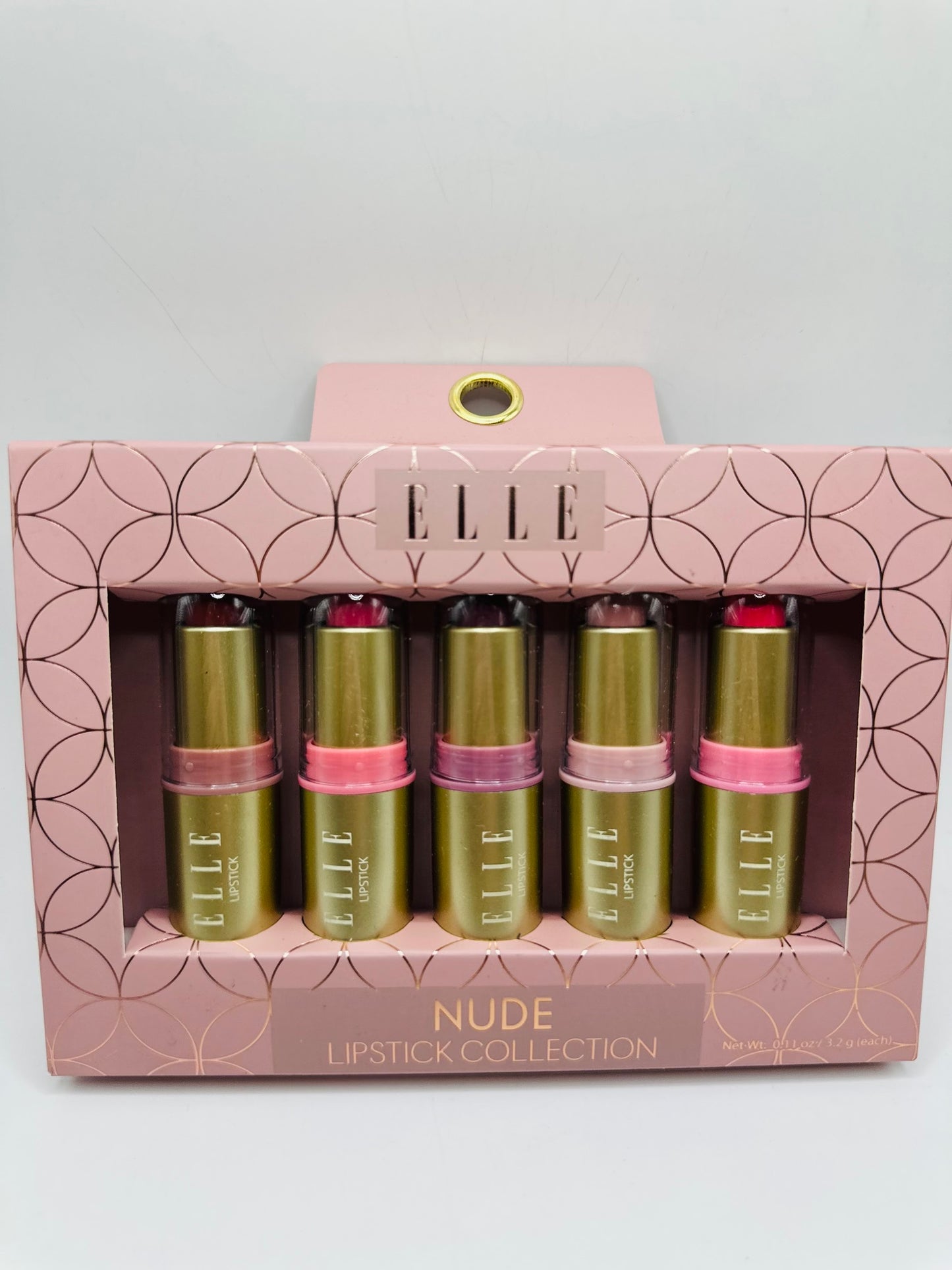 ELLE Nude Lipstick Collection set