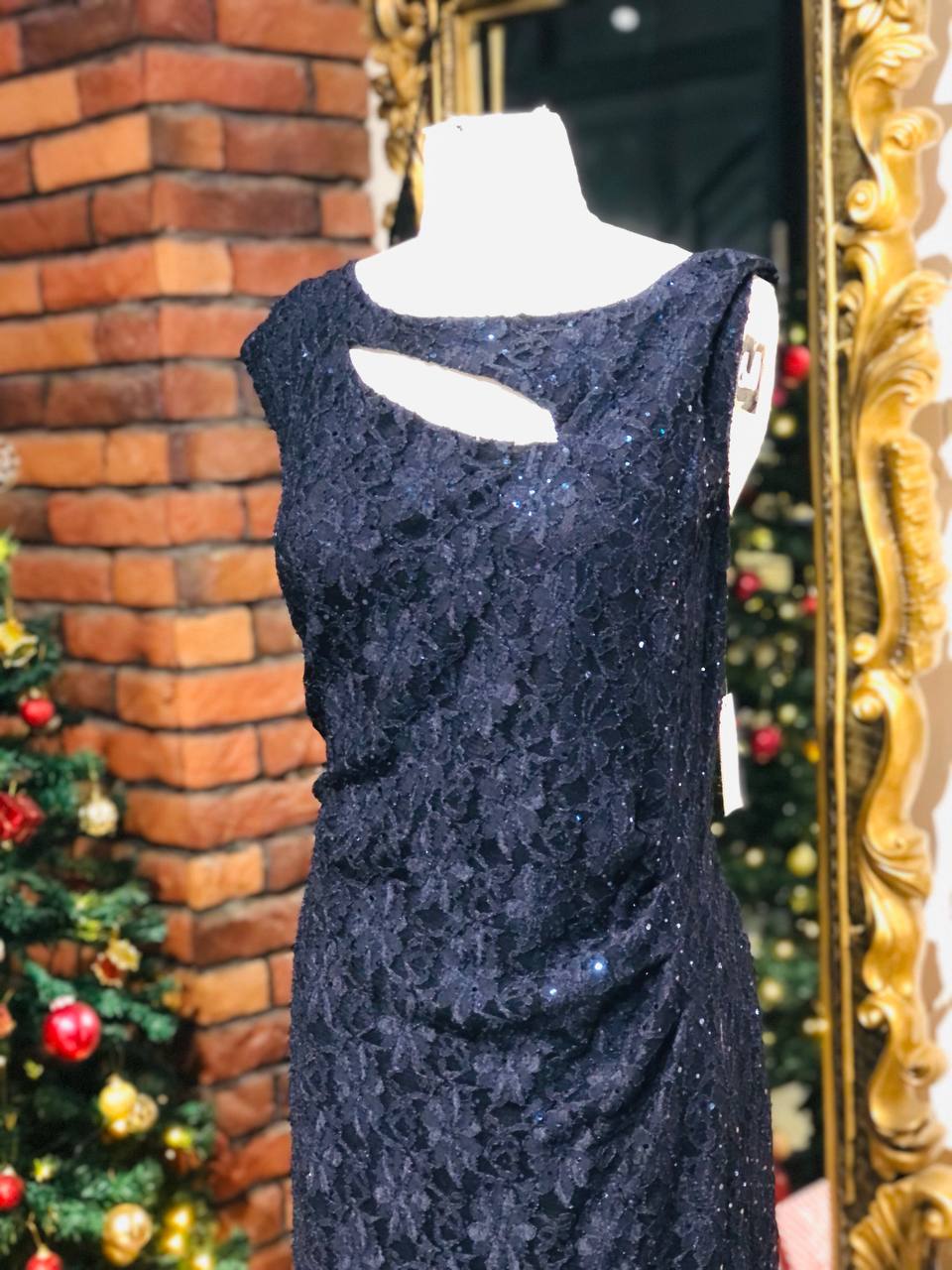 Connected apparel dress