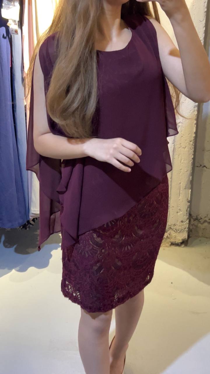 Connected apparel dress