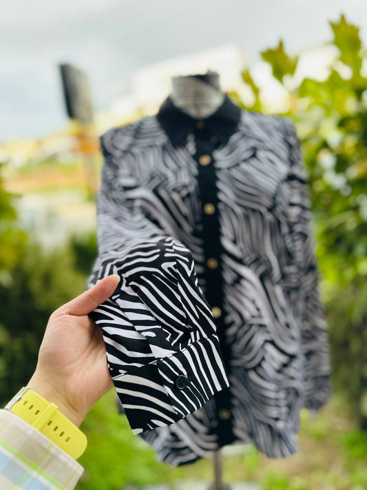 Michael kors blouse size large