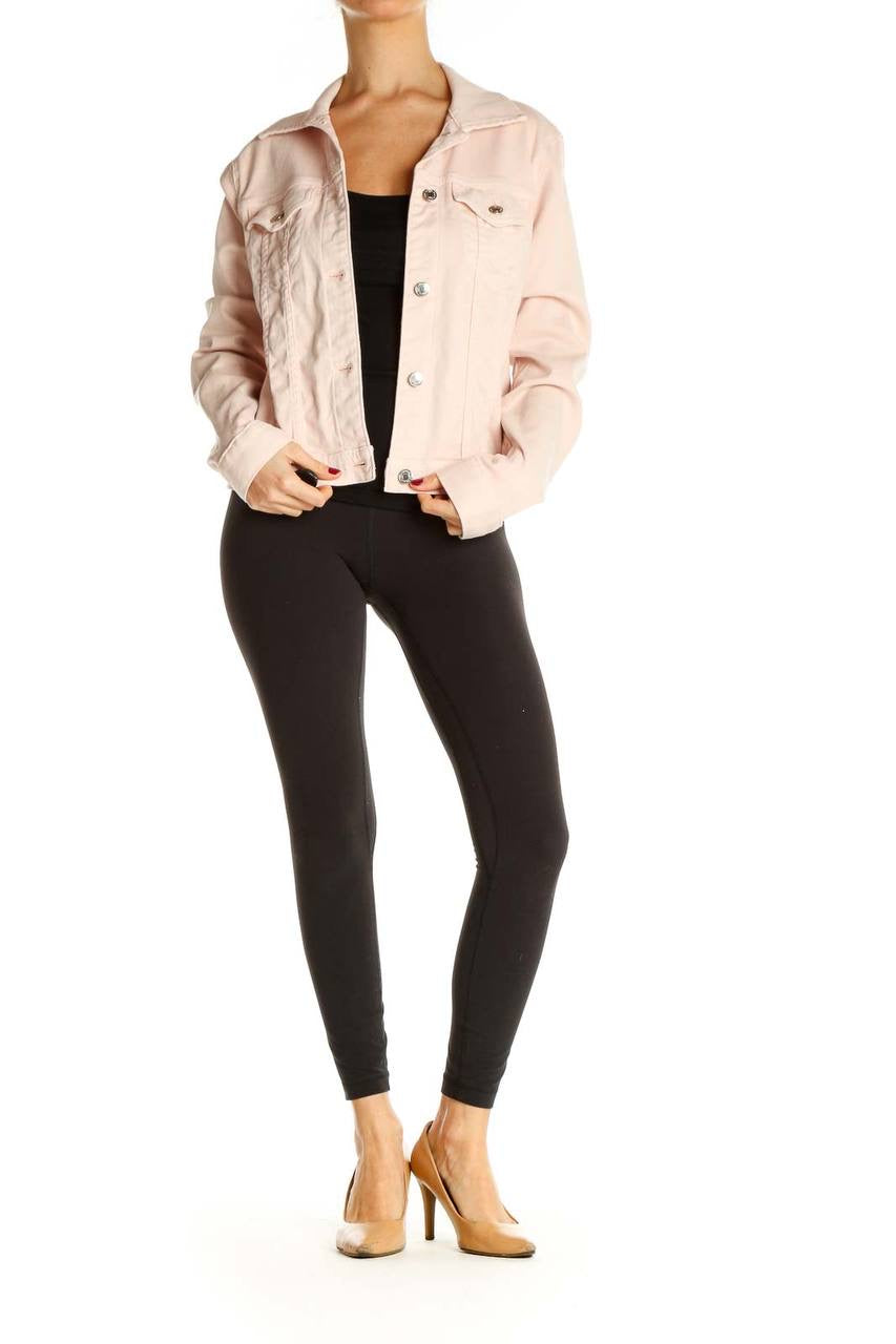 Michael kors denim jacket size large