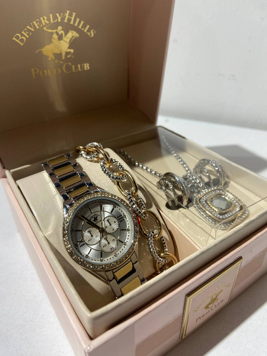 Beverly Hills Polo Club watch set