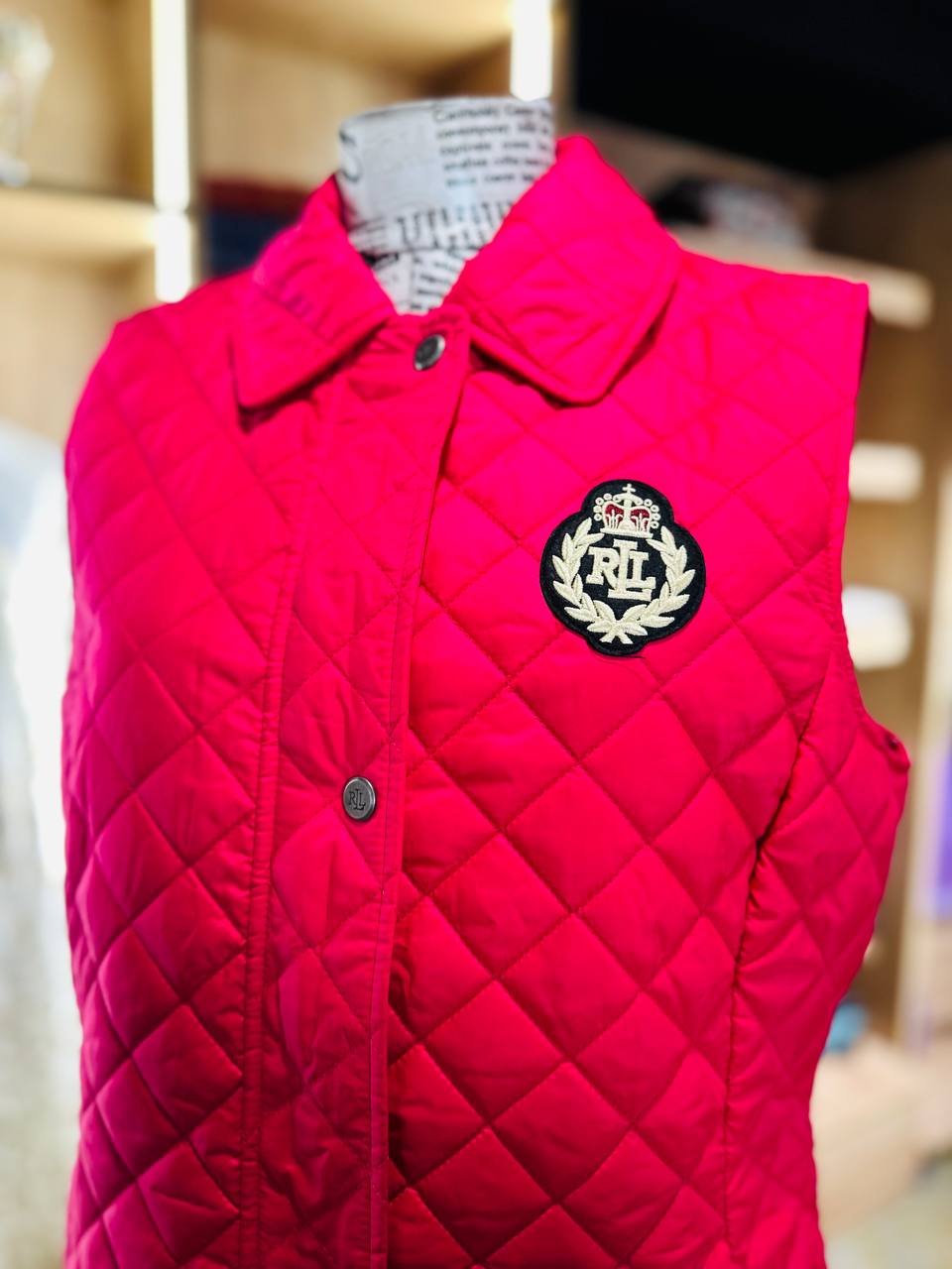 Ralph Lauren pink vest