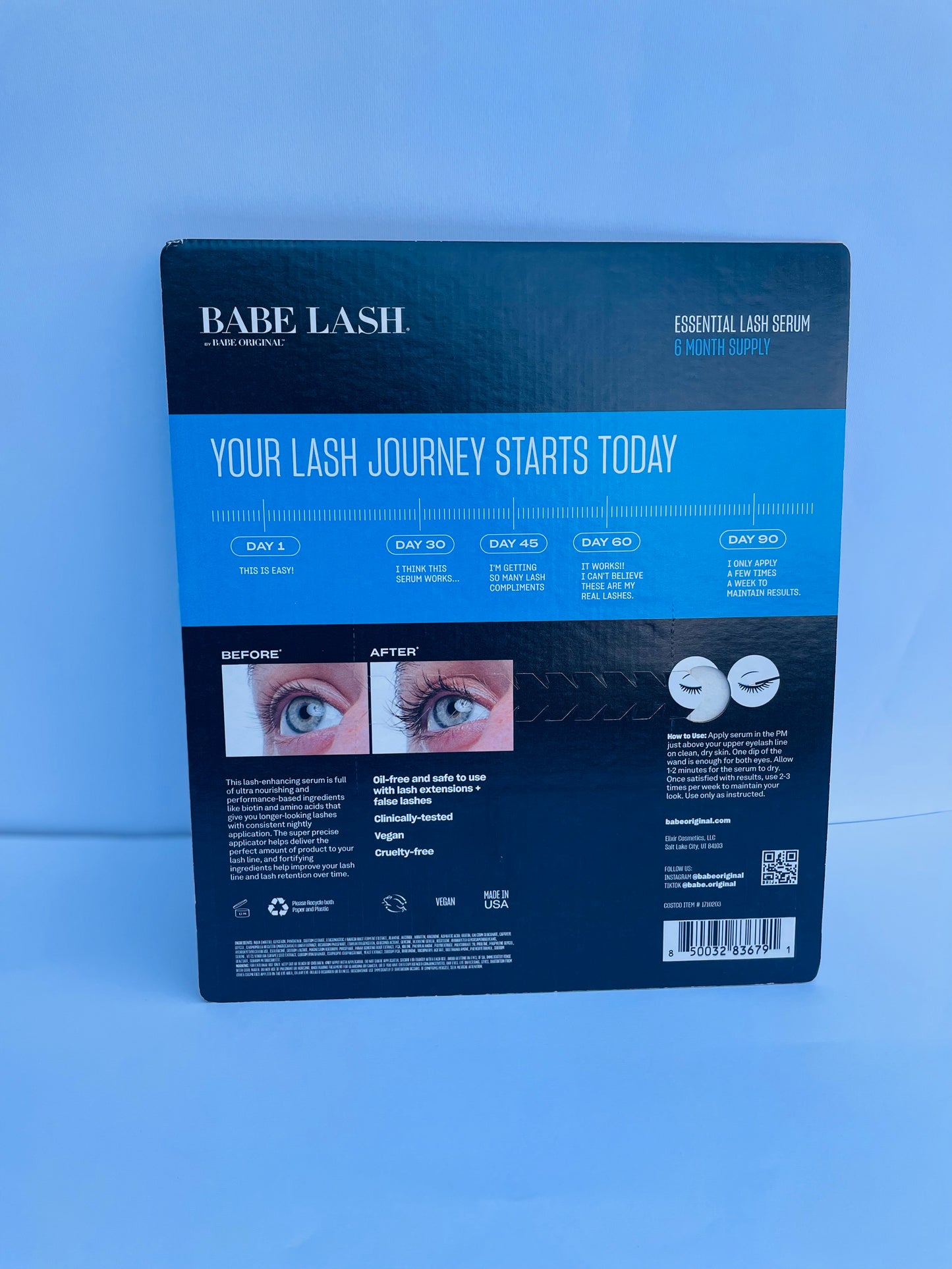 Babe lash serum set