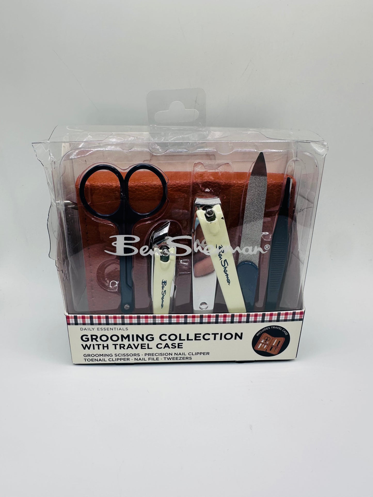 Ben Sherman Daily Essentials Grooming Collection with Travel Case