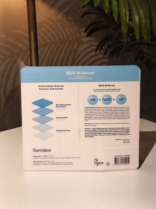 Torriden DIVE-IN Low Molecular Hyaluronic Acid Serum Set