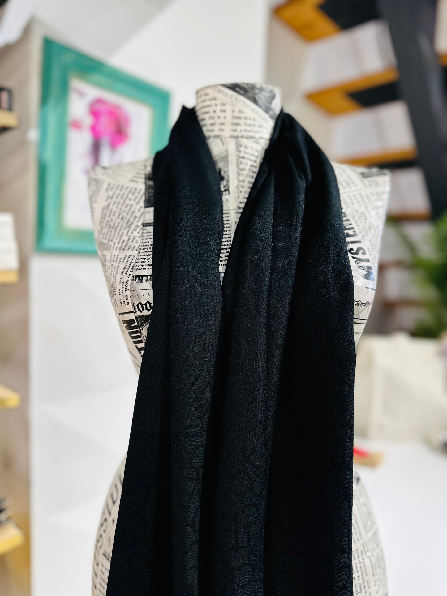 Calvin Klein scarf black