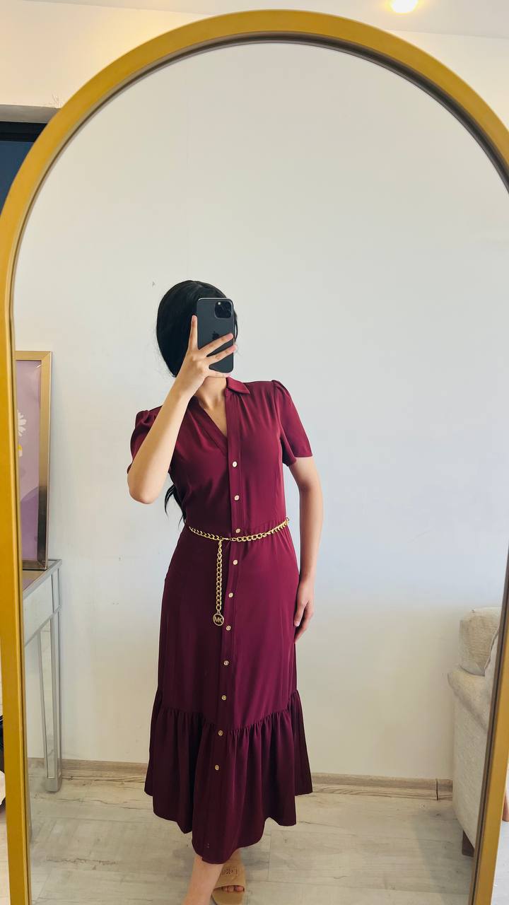 Michael kors dress with belt