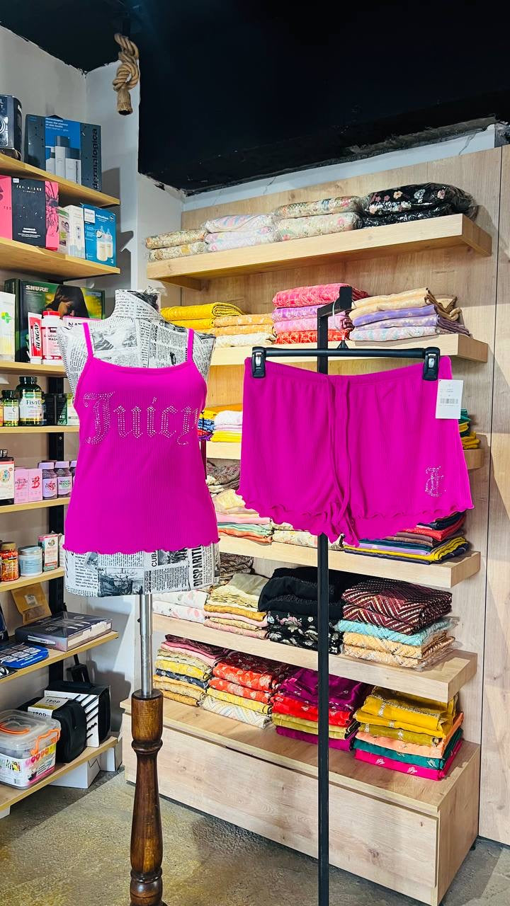 juicy couture pajama set size M