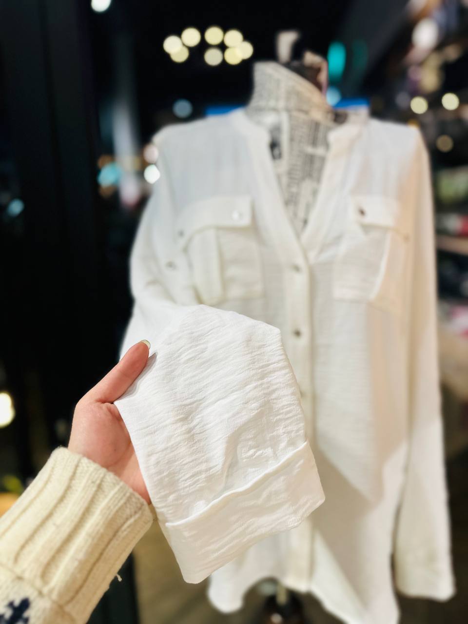 Calvin Klein blouse size medium