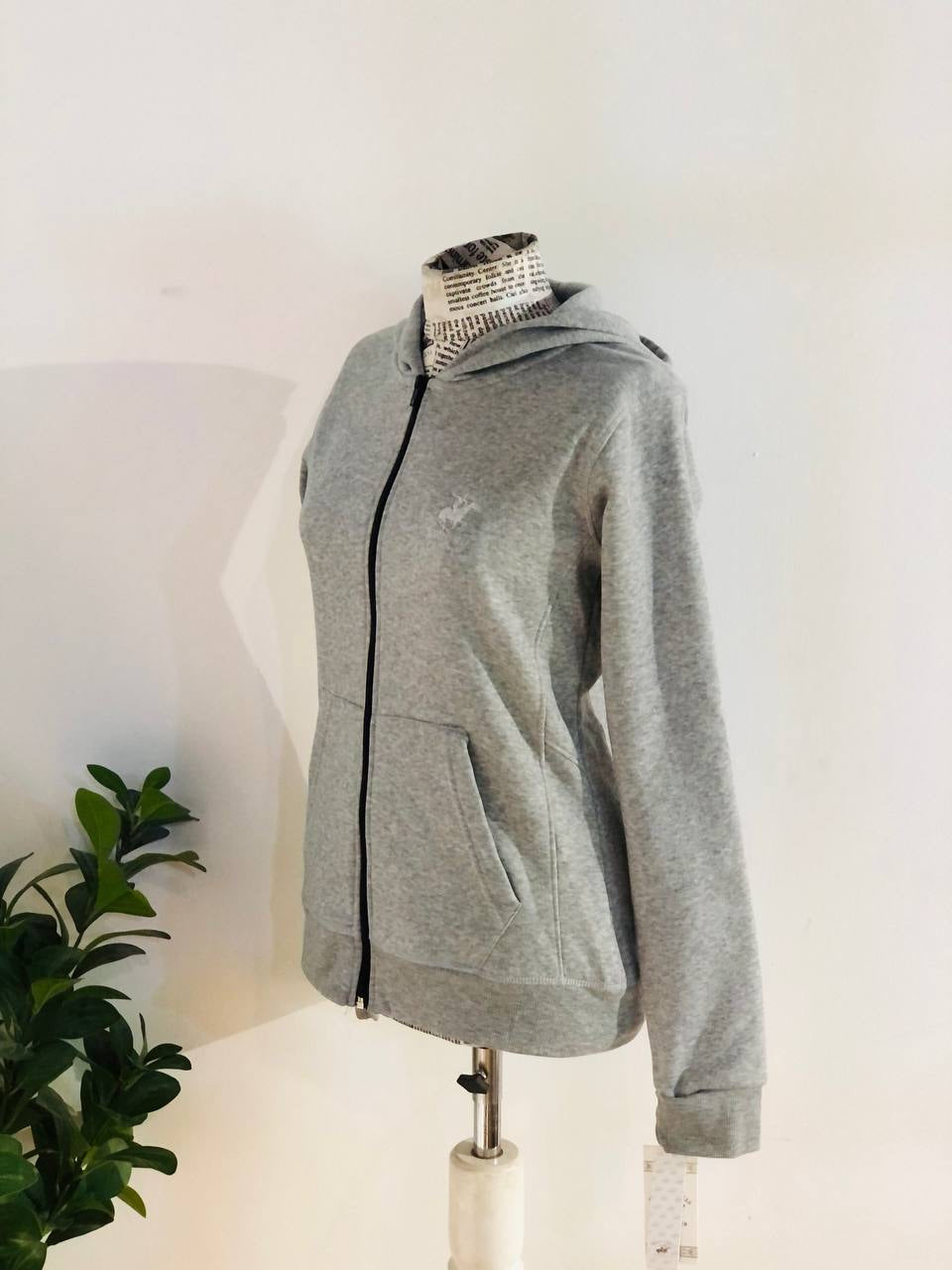 Beverly Hills hoodie with zipper