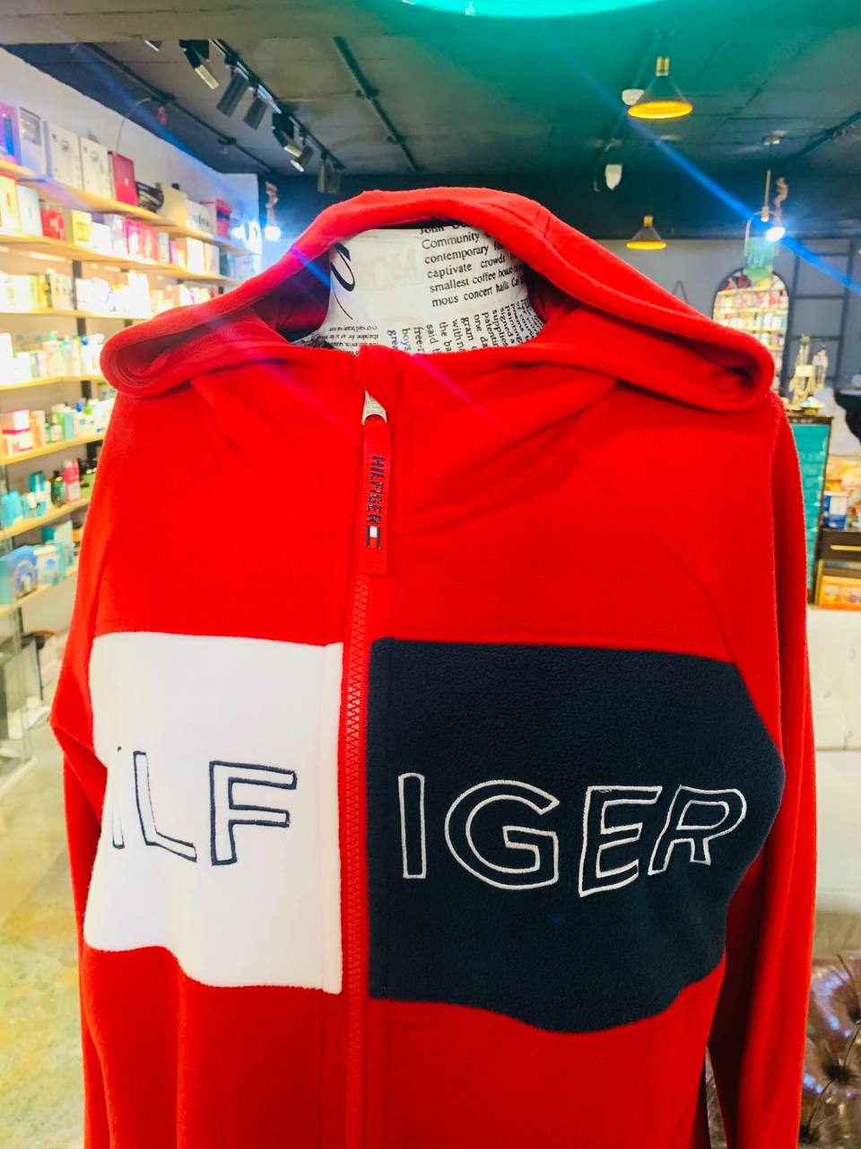 Tommy Hilfiger fleece zip hoodie