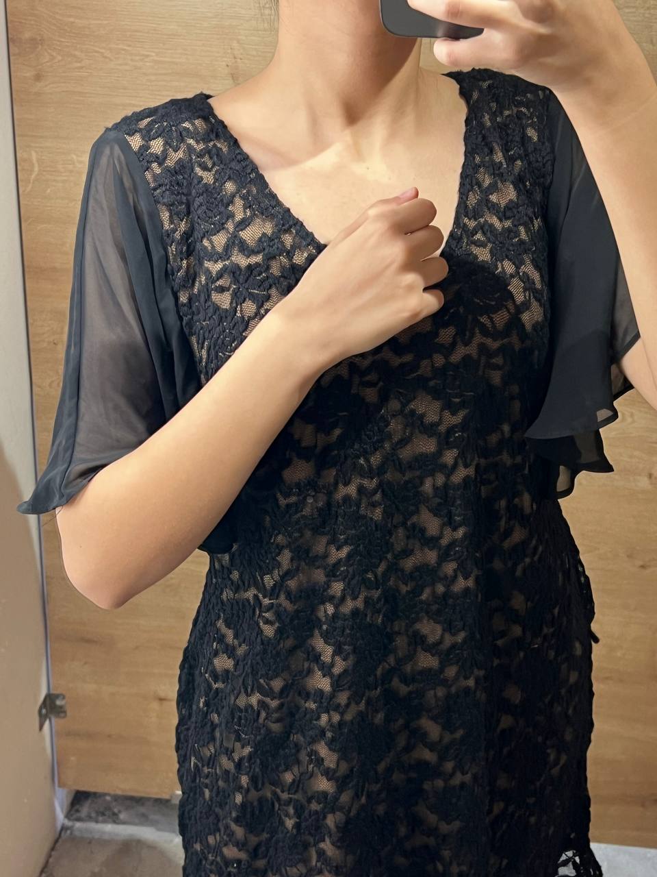 Connected apparel dress