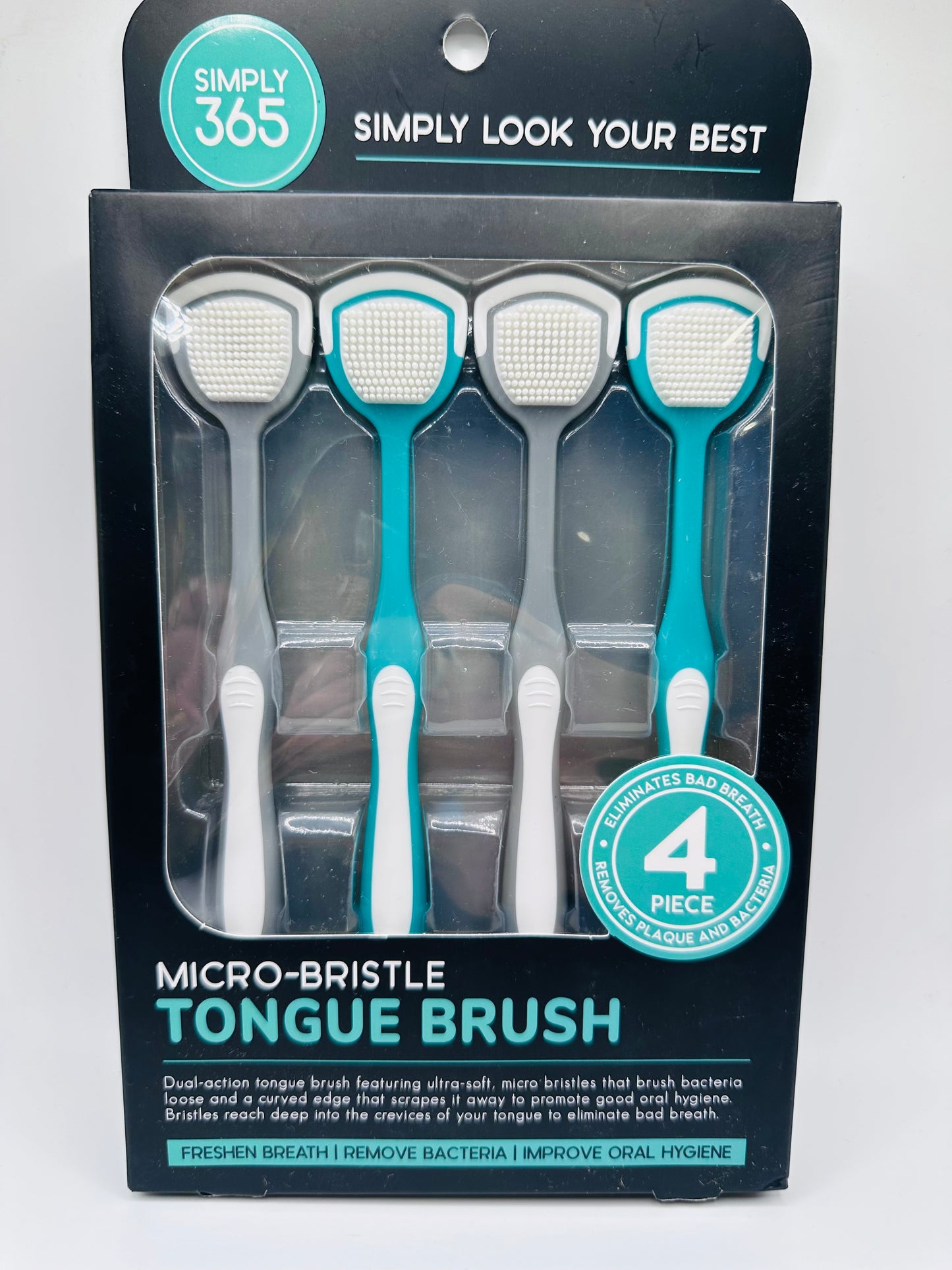 Simply 365 Micro-Bristle Tongue Brushes