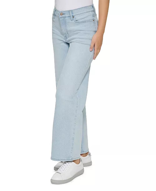 Calvin Klein high rise wide leg