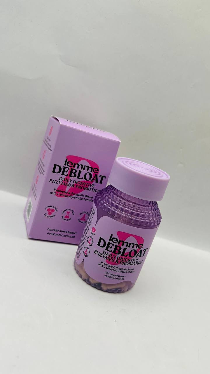 Lemme debloat daily digestive capsules