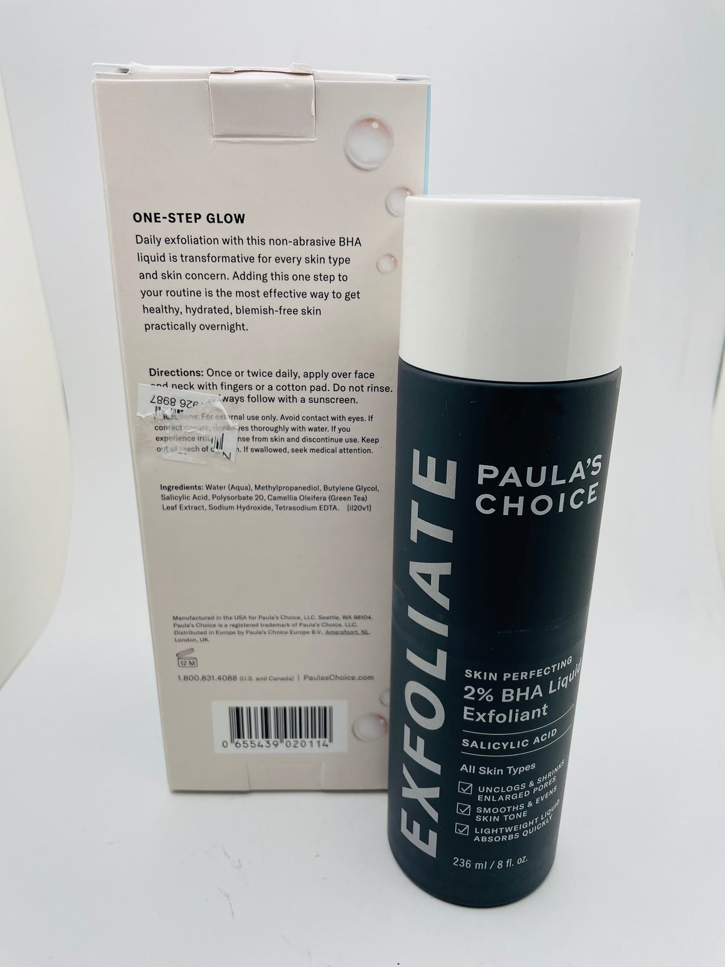 Paula’s choice %2 BHA liquid exfoliant toner